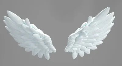 Детские ангельские крылья, фигурные \"перья\" (ID#1579294416), цена: 1600 ₴,  купить на Prom.ua