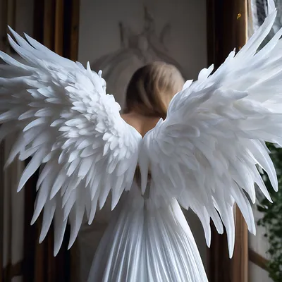 Vettoriale Stock Эскиз татуировки ангельские крылья | Adobe Stock
