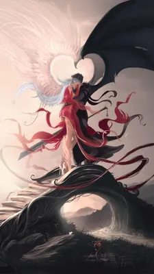 Pin by Tanya on Angels + demons + both | Angels and demons, Demon, Anime