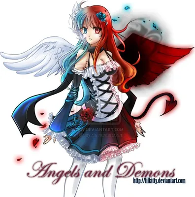 when does this happen | Angels and demons, Angel manga, Anime angel
