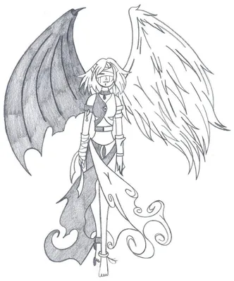Angels fighting demons fantasy art angel wings demon wings wallpaper |  1920x1200 | 286997 | WallpaperUP
