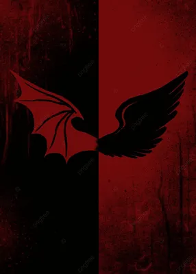 Ангел демон крыльев кровавый фон Обои Изображение для бесплатной загрузки -  Pngtree