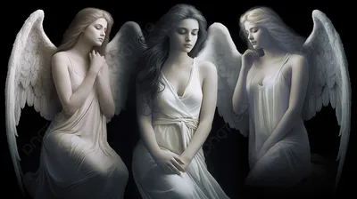 ангелы обои скачать, картинки красивых ангелов фон картинки и Фото для  бесплатной загрузки