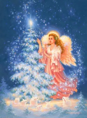 Пазл «Ангел Рождества» из 208 элементов | Собрать онлайн пазл №97530