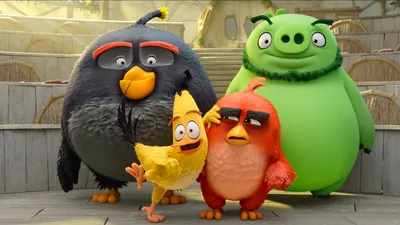 Angry Birds 2 в кино все персонажи на одной картинке, включая Зету и Кортни  - Angry Birds 2 в кино - YouLoveIt.ru
