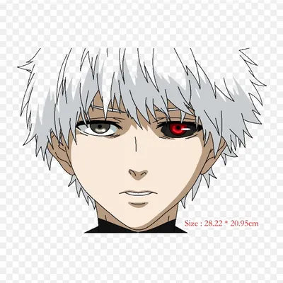 Купить Без фона Kaneki Ken Kaneki аниме железные нашивки для одежды  аппликации наклейки на одежду термочувствительные индивидуальные патчи |  Joom