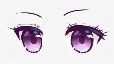 аниме персонаж выражение фиолетовых глаз PNG , Аниме, глаз, персонаж PNG  картинки и пнг PSD рисунок для бесплатной загрузки