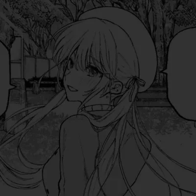 black and white ava anime//hmm | Фотографии профиля, Фотографии отношений,  Забавные иллюзии