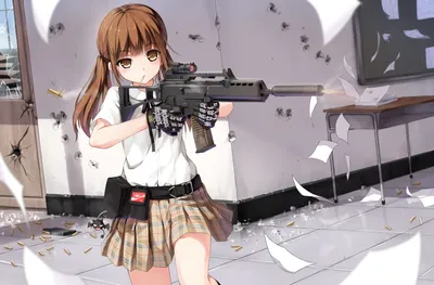 ТОП 5 девушек стрелков в аниме | Anime guide | Дзен