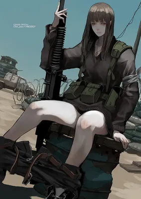 HD wallpaper: Jittsu, anime, anime girls, Girl With Weapon, original  characters | Wallpaper Flare