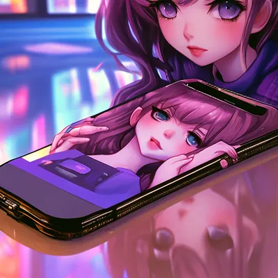 Обои Аниме Sword Girls Manga Мобильные телефоны, Аниме, фиолетовый,  компьютер png | PNGEgg