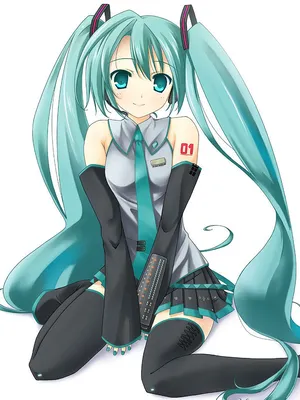 Hot Girl Vocaloid Hatsune Miku Anime Poster – My Hot Posters