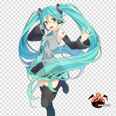 I drew Hatsune Miku! tried out a more anime style : r/Vocaloid