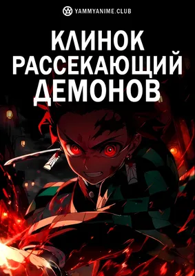 Купить постер (плакат) Клинок, рассекающий демонов: Тандзиро Камадо