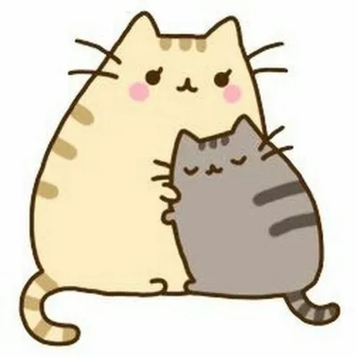 Картинки милых котиков для срисовки аниме (29 шт)