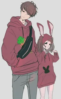 Anime #couple #аниме #пара #tyan #kun #тян #кун | Cute anime couples, Anime  couples drawings, Anime couples manga