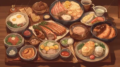 Рецепты еды как в аниме. Часть первая: Персональные записи в журнале  Ярмарки Мастеров