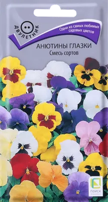 Семена цветов Анютины Глазки Желтые купить с доставкой по Минску и Беларуси