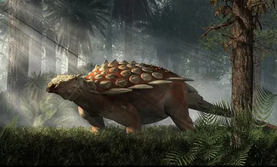 Динозавры. Анкилозавр. Ankylosaurus | Пикабу