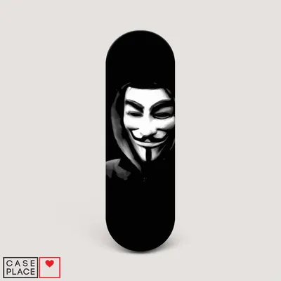Лента-держатель «Анонимус» для телефона: подставка, держатель и ремешок в  одном аксессуаре Case Place