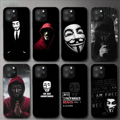 Купить TPU+PC чохол Funny pictures with MagSafe для Apple iPhone 13  Anonymous | Характеристики, цена, отзывы