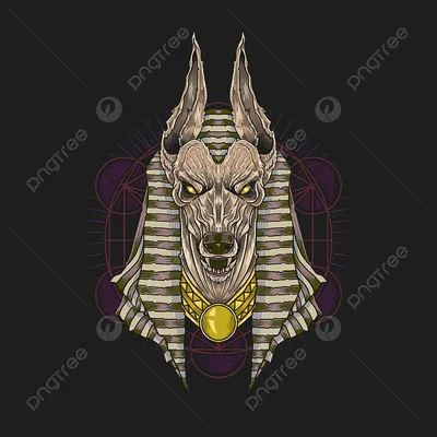Anubis Vector Hd PNG Images, Anubis Geometric Style, Historical, Pharaoh,  Character PNG Image For Free Download