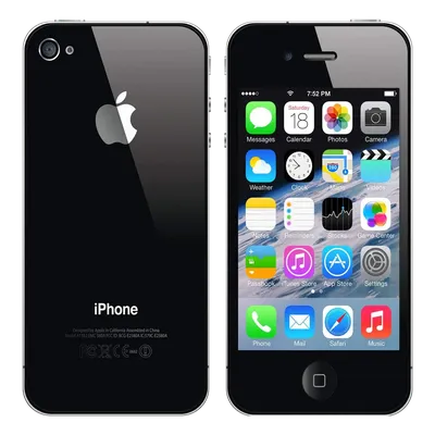 Refurbished Original Apple iPhone 4 Black 8GB 16GB 32GB Rare iOS 4 5 6 –  Elite Obsolete Electronics