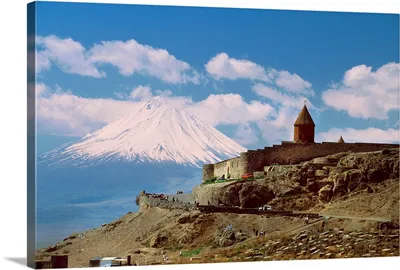 Tricolored Mount Ararat \" Art Board Print for Sale by seliza | Redbubble