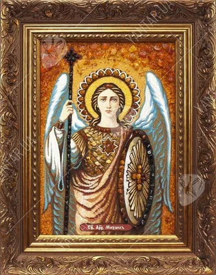 Архангел Михаил, икона - размер 19х23х3 см - купить в православном  интернет-магазине Ладья