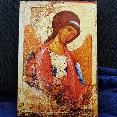 Картина под живопись Графическое и библейское изображение архангела Михаила  № s35352 в ART-holst.com.ua