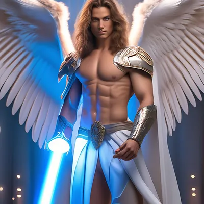 Профессиональная фотография, архангел …» — создано в Шедевруме