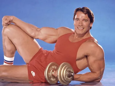 Плакат \"Молодой Арнольд Шварценеггер в спортзале, Мистер Олимпия, Arnold  Schwarzenegger\", 43×60см (ID#1631110587), цена: 190 ₴, купить на Prom.ua
