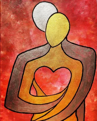 Love Painting by Smita Urunkar | Saatchi Art