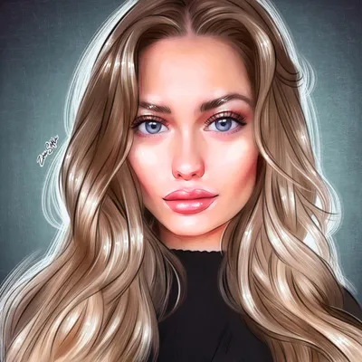 Иллюстрация Арт портрет | Illustrators.ru