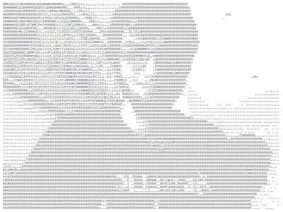 ASCII art in HTML I don't control - Stack Overflow