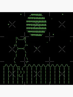 ASCII art by chatbot