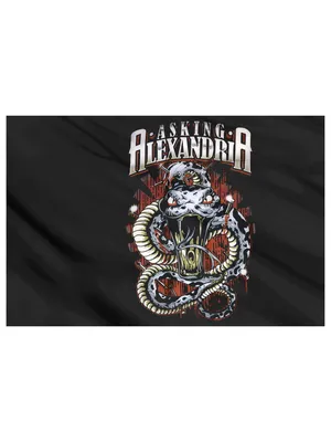 Мужское худи Asking Alexandria (Asking Alexandria) за 2299 ₽ на заказ с  принтом надписью купить в Print Bar (ASK-737284) ✌