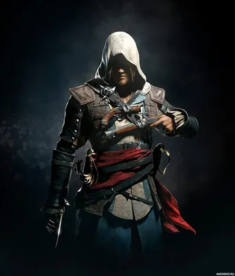 Главный герой игры Assassin's Creed IV с двумя пистолетами на груди —  Аватары и картинки | Assassin's creed wallpaper, Assassins creed black  flag, Assassin's creed