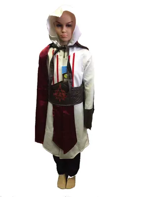 Костюм Ассасин белый - Прокат костюмов в Новосибирске 5Жемчужин.рф.  +7(913)703-75-56