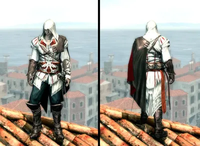 I noticed that there are barely any mods for Assassin's Creed 2 so I said  \"fine, I'll do it myself\". Here's my attempt at making Ezio's outfit more  like the one on
