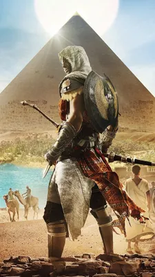 Assassin's creed: origins, Egypt, pyramids, video game, 720x1280 wallpaper  | Assassins creed artwork, Assassin's creed, Assassins creed black flag