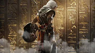 Wallpaper Assassins Creed Origins, Mythology, Assassins, Video Games,  Background - Download Free Image