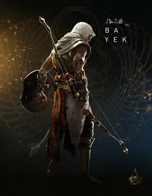 Фотография Assassin's Creed Origins Лучники воин луком Bayek Игры