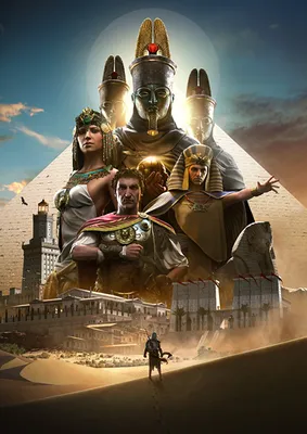 Фотографии Assassin's Creed Origins Египет воин Игры