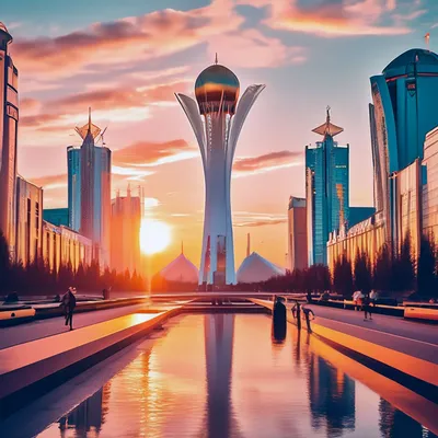 Столица Республики Казахстан: город Астана» — создано в Шедевруме