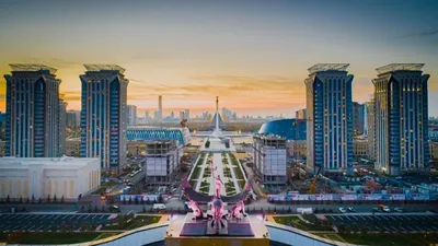 Астана ночная. Photographer Igor Oleynik