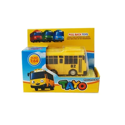 Автобус Тайо 12 шт. в блоке TAY-31 - Детские игрушки по оптовым ценам