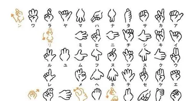 Ручные азбуки глухих людей разных стран.. Обсуждение на LiveInternet -  Российский Сервис Онлайн-Дневников