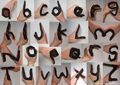 Японский алфавит для глухонемых | Пикабу