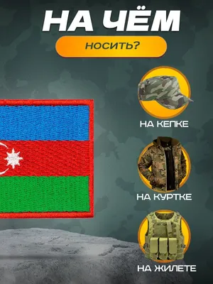 Заверните! Флаг Азербайджана на стену, Азербайджанский флаг 67,5х135